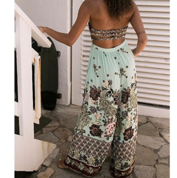 Free People Pants - FP Birds Of Paradise Jumpsuit